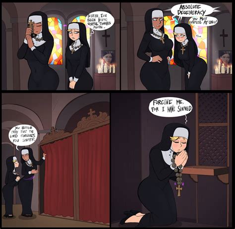 On our site you can see any porn comics and sex comics, Rule 34 comics carefully sorted by categories and tags. . Rule 34 nun